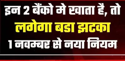 अगर आपके भी हैं इन दो बैंकों में खाते और कार्ड तो 1 नवंबर से बदल गया यह नियम  लगेगा बड़ा झटका